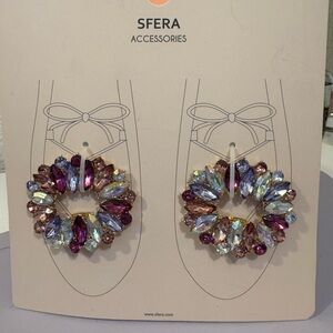 SFERRA Multicolor Crystal Shoe Accessories